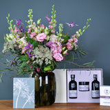 Wild country pinks gift set with candle